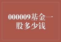 000009基金一股多少钱？揭秘基金投资的关键数据