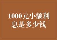 1000元小额利息：解密隐藏的财务成本