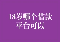 18岁年轻人借款平台选择指南