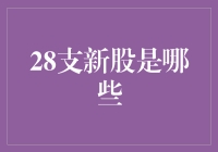 28支新股：股市新手村的萌新们