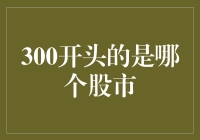 300股票代码背后的秘密：中国经济新引擎之所在