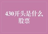 430开头的股票：解读中小企业股份转让系统的独特魅力