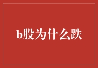 B股市场下跌的原因分析与应对策略