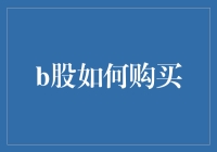 B股怎么买？投资者必备指南！