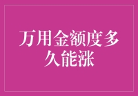 万用金额度调涨周期与策略解析