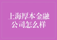 上海厚本金融公司：金融科技领域的先锋与挑战