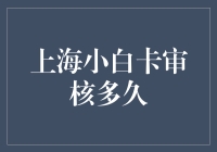 上海小白卡审核进度条：从提交到通过，究竟要等多久？