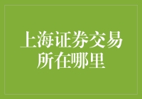 嘿！上海证券交易所到底在哪里？