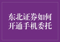 东北证券手机委托开通攻略：轻松实现随时随地投资