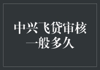 中兴飞贷审核一般多久？ -- 揭秘贷款背后的时间奥秘