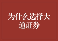 大通证券：卓越的专业金融服务引领者的理由