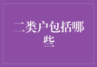 二类户：金融账户的特殊身份探索