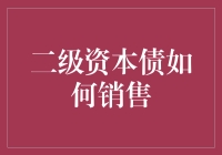 二级资本债销售策略：构建高效资本市场的桥梁