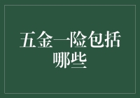 揭秘五金一险到底包括啥？新手必看！