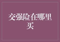 交强险购买指南：掌握正确路径，确保行车无忧