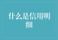 信用明细：你的生活账单还是秘密情报？