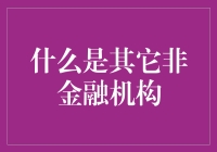 其它非金融机构的角色与影响：金融生态中的未被充分认知的力量