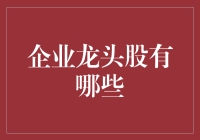 企业龙头股的识别与投资价值剖析