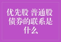 当股遇见债：一场关于优先股、普通股与债券的相亲大会