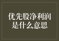 优先股净利润：理解公司财务结构中的一个重要概念