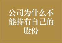 公司为何不能持有自己的股份：法律与市场运行的影响