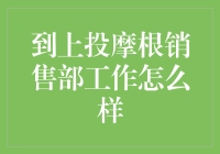 上投摩根销售部工作体验：一份充满挑战与机遇的职业之旅