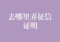 如何在银行和征信机构获取个人信用证明：一份全面指南