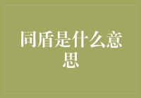 同盾？难道是同伙儿可以一起下盾牌的地方吗？