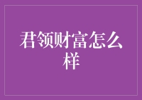 君领财富：理财人士的明智之选