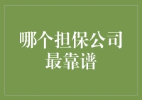 哪种担保公司最值得信赖？揭秘行业标杆