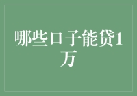 哪些小额贷款平台能贷到1万？选择需谨慎