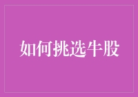 如何挑选牛股：构建价值投资的基石