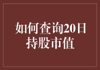 股市深度分析：20日持股市值查询指南