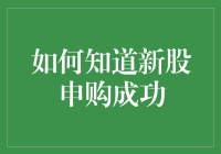 如何确认新股申购成功：投资者必备指南