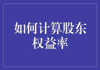 如何精确计算股东权益率：提升投资分析的精准度