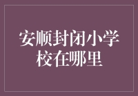 安顺封闭小学校，神秘的平行世界还是奇幻冒险乐园？