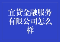 宜贷金融服务有限公司：重塑个人与小微企业融资的新篇章