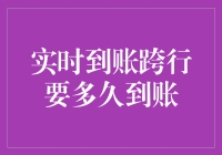 实时到账跨行交易：解锁金融新时代的速度与激情