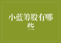 小蓝筹股究竟有哪些？投资新手必知的选股指南