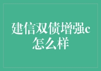 建信双债增强C：投资界的唱双簧高手