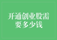 开通创业股需要多少钱：全面解读新股民所需资金