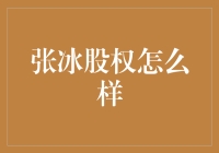 张冰股权策略解析：洞察企业发展的未来趋势