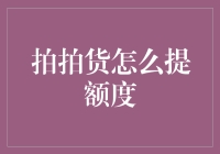 拍拍货如何提升信用额度：策略与技巧