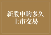 新股申购多久能上市交易：揭秘新股上市的交易时间周期