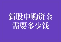 新股申购资金：掌握上市企业的敲门砖