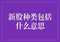 新股种类包括什么意思：深入解读金融市场中的新股概念