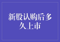 新股认购后的上市时间：深度解析新股发行流程