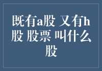 在a股与h股的交叉路口，遇见了传说中的a+h股：股市界的双面胶！