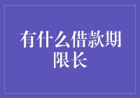 长期借款指南：那些看似永无止境的借款期限