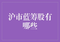 沪市蓝筹股大盘点：投资界的菜市场实录